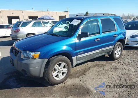 2007 Ford Escape Hybrid из США, поврежденный, VIN 1FMCU49H67KA15890